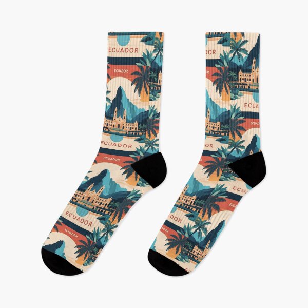 Item preview, Ecuador Retro Vintage Travel Design designed and sold by TravelersGems.