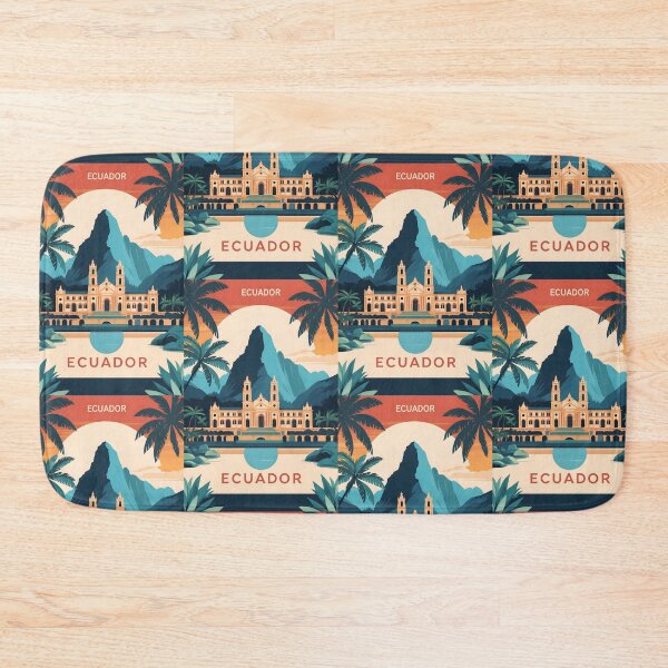 Item preview, Ecuador Retro Vintage Travel Design designed and sold by TravelersGems.