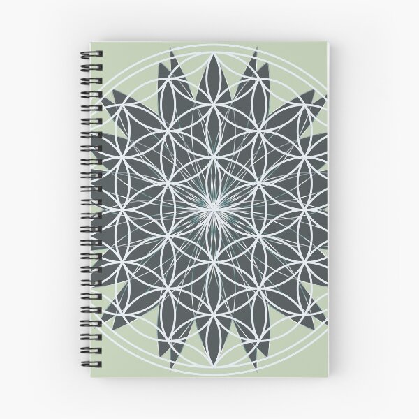 Item preview, black and white, Flower of Life designed and sold by CONTRAPINK.