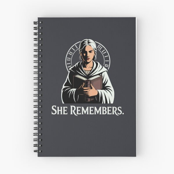 Item preview, She Remembers Dark Fantasy Priestess Scholarly Aesthetic designed and sold by SplashTastic.