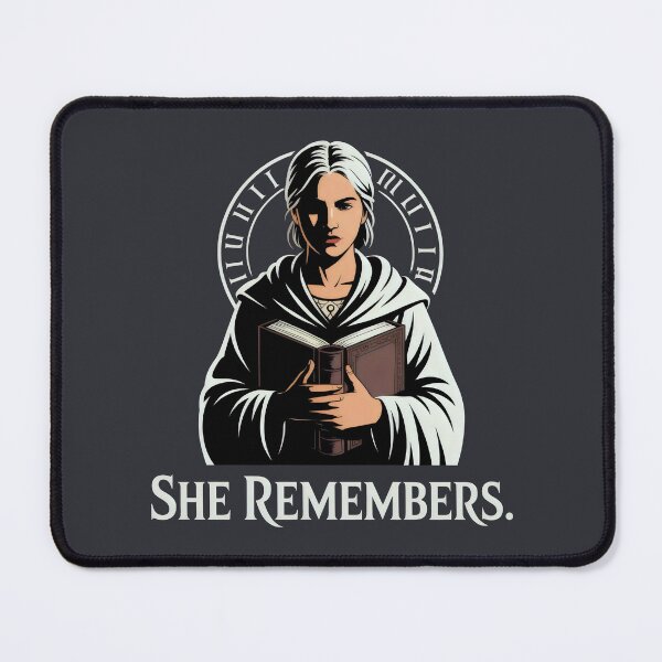 Item preview, She Remembers Dark Fantasy Priestess Scholarly Aesthetic designed and sold by SplashTastic.