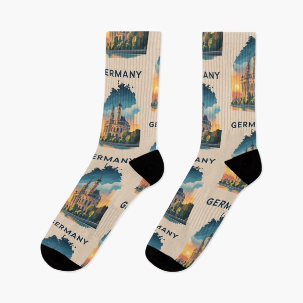 Item preview, Germany Retro Vintage Travel Design designed and sold by TravelersGems.