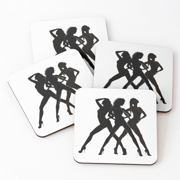 Item preview, Three Women Silhouettes Fashion Aesthetic Modern Art designed and sold by RDproject.