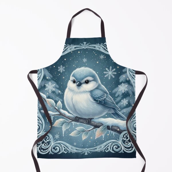 Item preview, Winter Whisper – Little Bird in Snowy Silence designed and sold by Iras-Art-Corner.