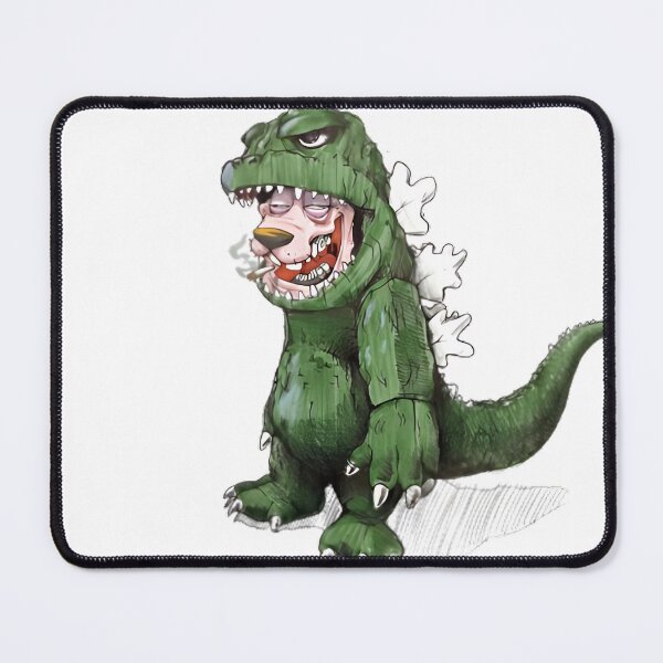 Item preview, Dog in Kaiju Costume, Street Art Style designed and sold by ITz Shop.