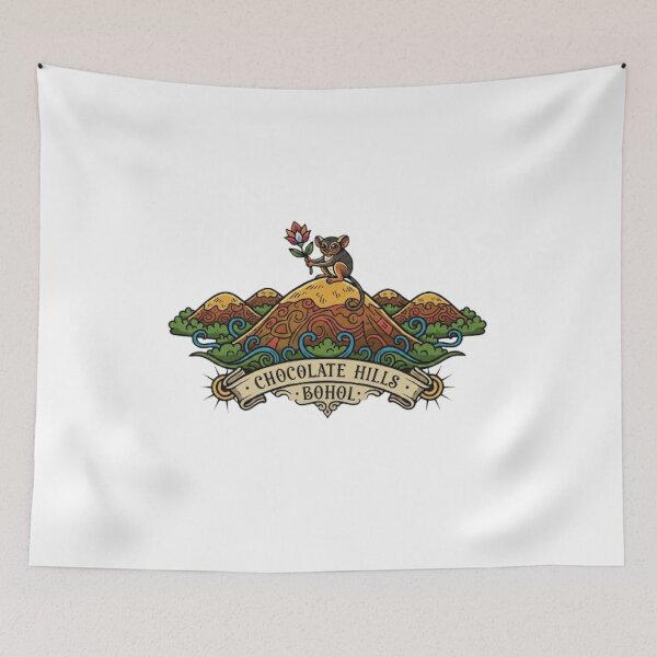 Item preview, CHOCOLATE HILLS BOHOL designed and sold by likbatonboot.