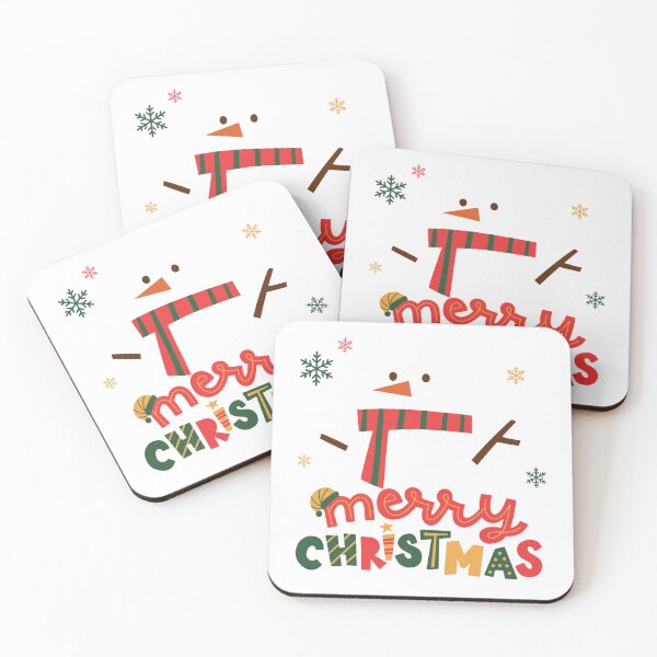 Item preview, Cute Snowman Merry Christmas - Festive Winter Holiday Design designed and sold by RelateAndTee.
