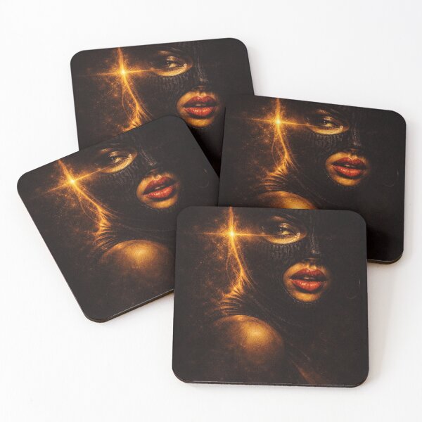 Item preview, Power Is Silent – Dark Feminine Strength Quote Art designed and sold by the-dovlat.