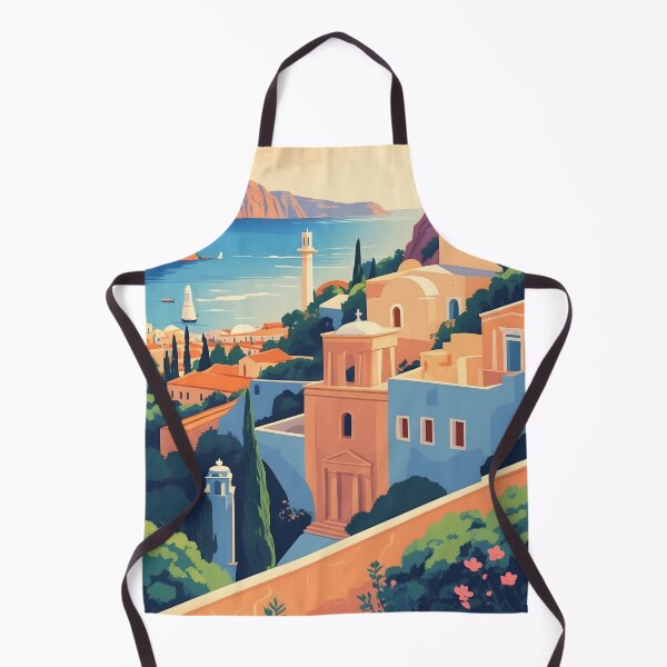 Item preview, Greece Retro Vintage Travel Design designed and sold by TravelersGems.