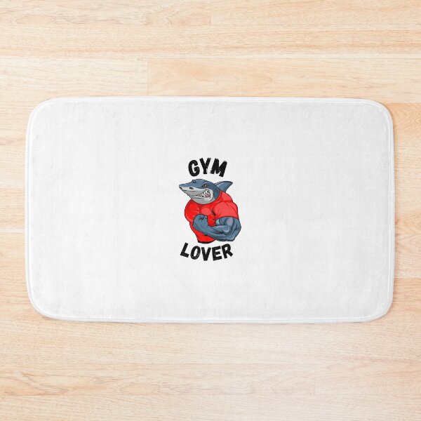 Item preview, Gym Lover Shark - Funny Fitness Workout Bodybuilder Tee designed and sold by RelateAndTee.