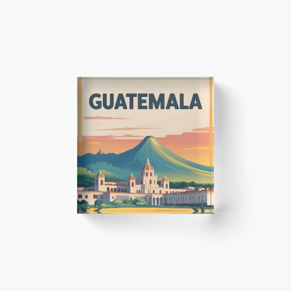 Item preview, Guatemala Retro Vintage Travel Design designed and sold by TravelersGems.