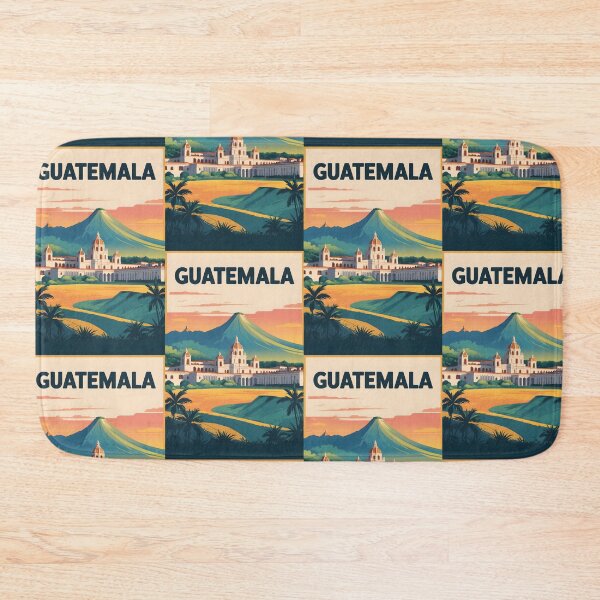 Item preview, Guatemala Retro Vintage Travel Design designed and sold by TravelersGems.