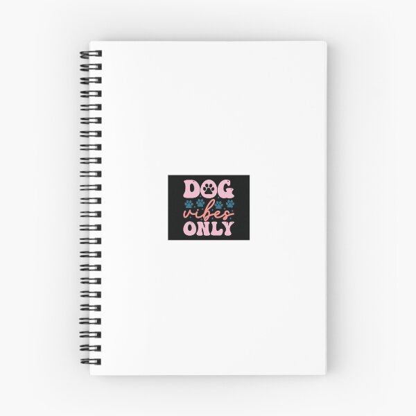 Item preview, Dog Vibes Only Paw Print Fun Pun  designed and sold by PawSomeVibes.