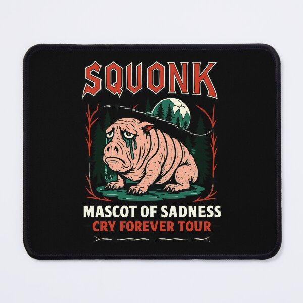 Item preview, Squonk – Cry Forever Tour | Emo Cryptid Band Design designed and sold by Altered Array, LLC.