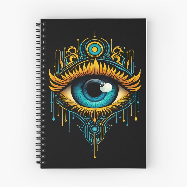 Item preview, Mystic Eye – Minimal Psychedelic Oracle Symbol designed and sold by the-dovlat.