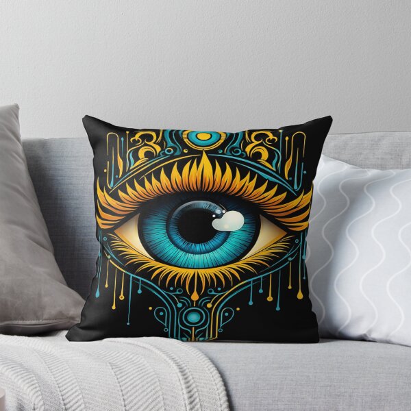 Item preview, Mystic Eye – Minimal Psychedelic Oracle Symbol designed and sold by the-dovlat.