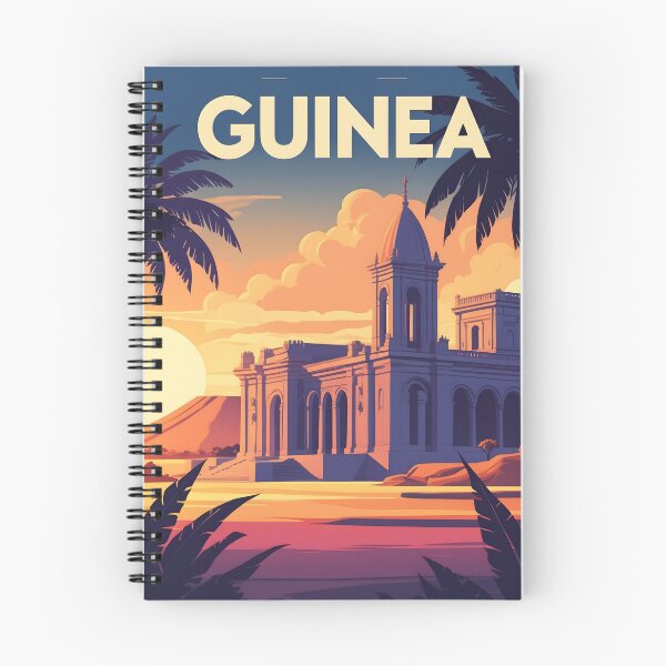 Item preview, Guinea Retro Vintage Travel Design designed and sold by TravelersGems.