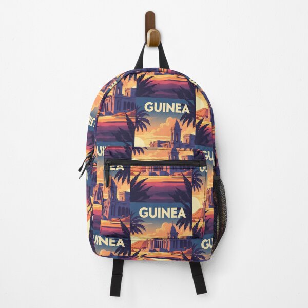 Item preview, Guinea Retro Vintage Travel Design designed and sold by TravelersGems.