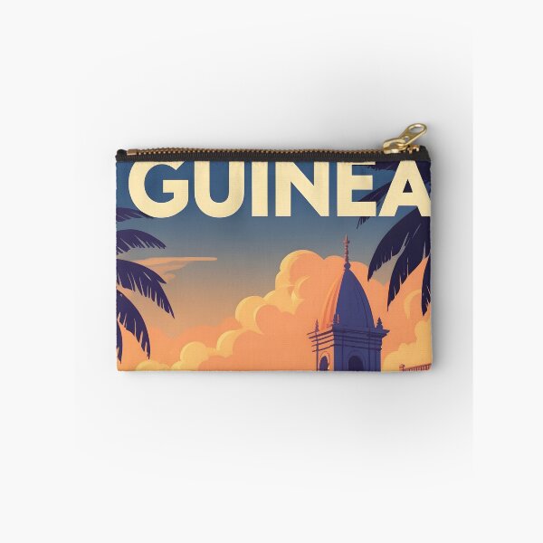 Item preview, Guinea Retro Vintage Travel Design designed and sold by TravelersGems.