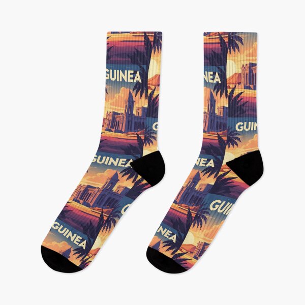 Item preview, Guinea Retro Vintage Travel Design designed and sold by TravelersGems.