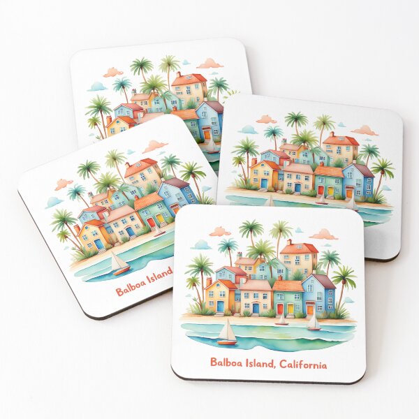 Item preview, Balboa Island, California designed and sold by JIGUWORLD.