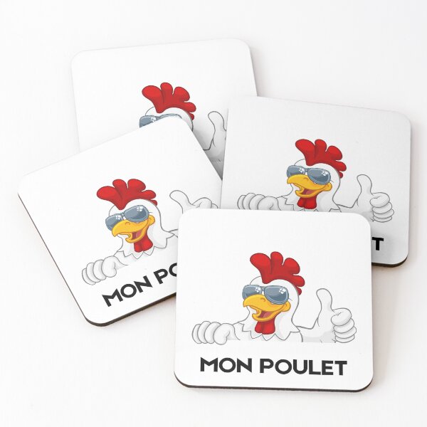 Item preview, Cool Chicken - Funny French Humor Gift designed and sold by Instants Design.