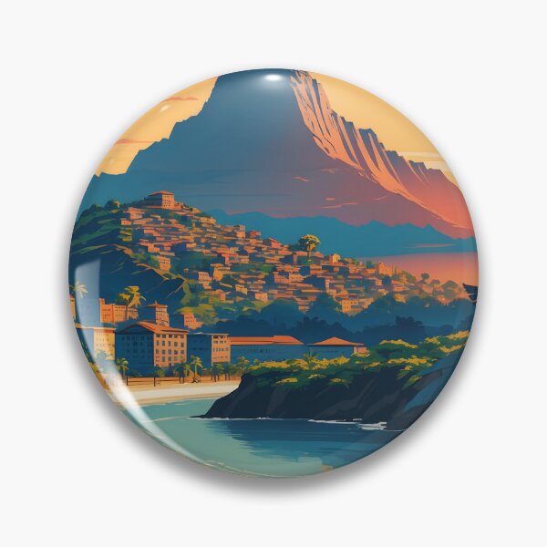 Item preview, Haiti Retro Vintage Travel Design designed and sold by TravelersGems.