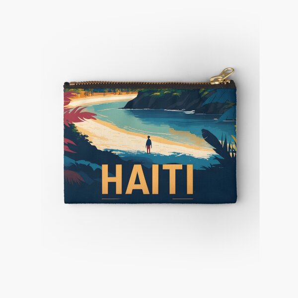 Item preview, Haiti Retro Vintage Travel Design designed and sold by TravelersGems.