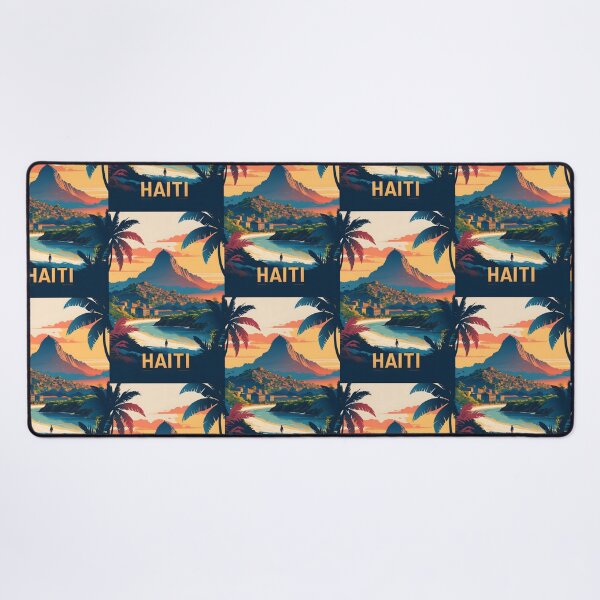 Item preview, Haiti Retro Vintage Travel Design designed and sold by TravelersGems.