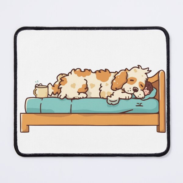 Item preview, Aussiedoodle Bed Rules  I Sleep, You Move designed and sold by QuikFun.