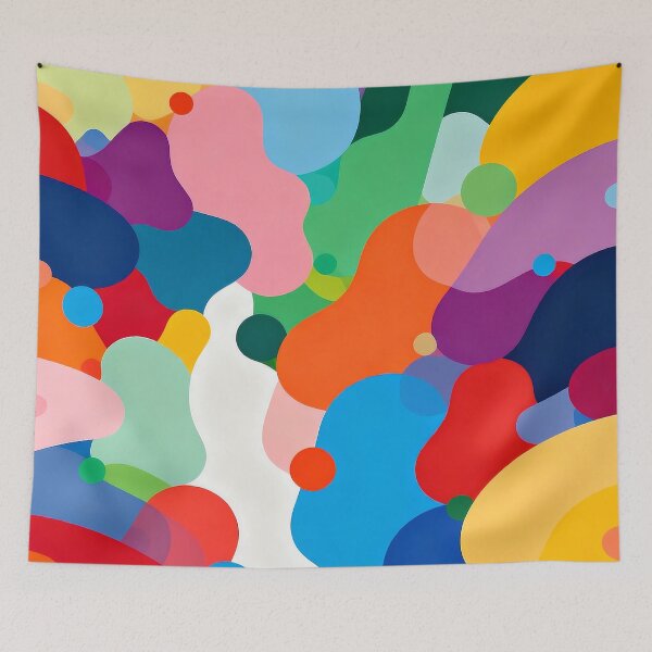 Item preview, Abstract Organic Shapes Composition. designed and sold by Boundless PixelForge.