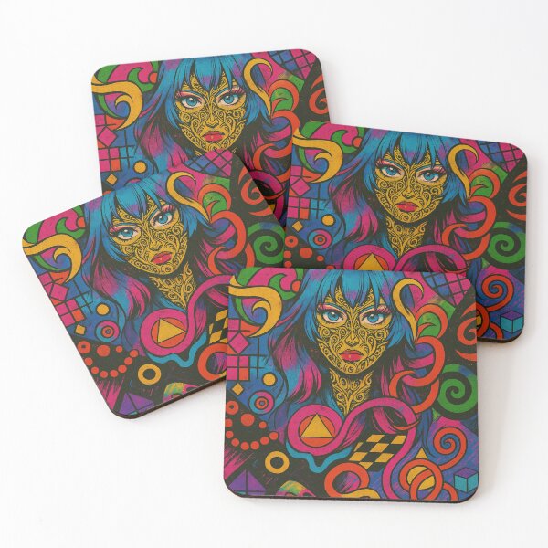 Item preview, Neon Oracle: Spiral of Visions designed and sold by F4Fartbot.