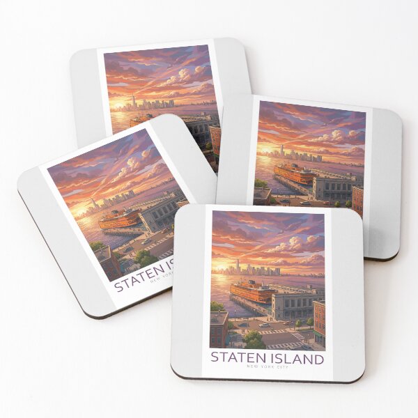 Item preview, Staten Island New York NYC - Travel Art designed and sold by Marciolini.