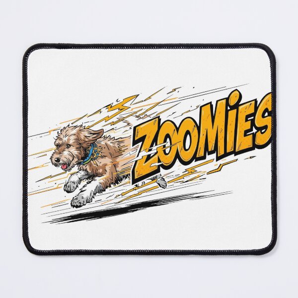 Item preview, Aussiedoodle Zoomies Mode Activated - Funny Dog designed and sold by QuikFun.