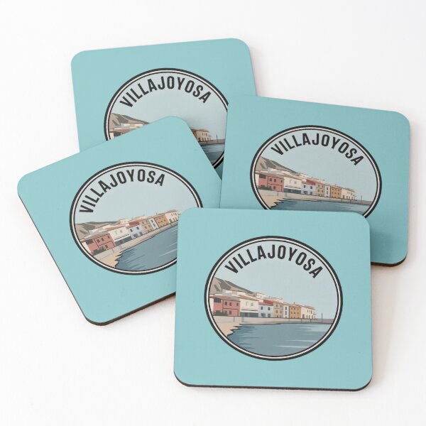Item preview, Villajoyosa Spain Travel Stamp Mediterranean Badge Design designed and sold by Timeless Design.