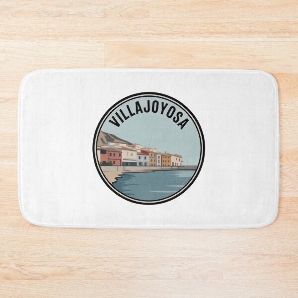 Item preview, Villajoyosa Spain Travel Stamp Mediterranean Badge Design designed and sold by Timeless Design.