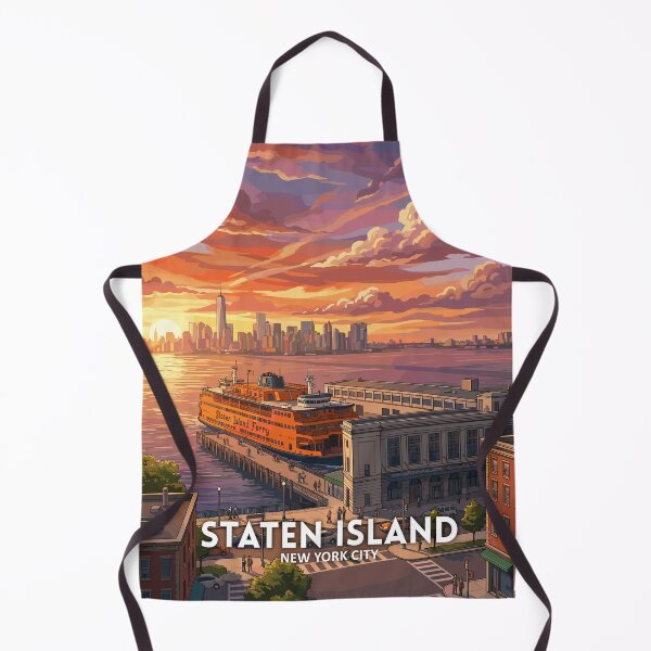 Item preview, Staten Island New York NYC - Travel Art designed and sold by Marciolini.
