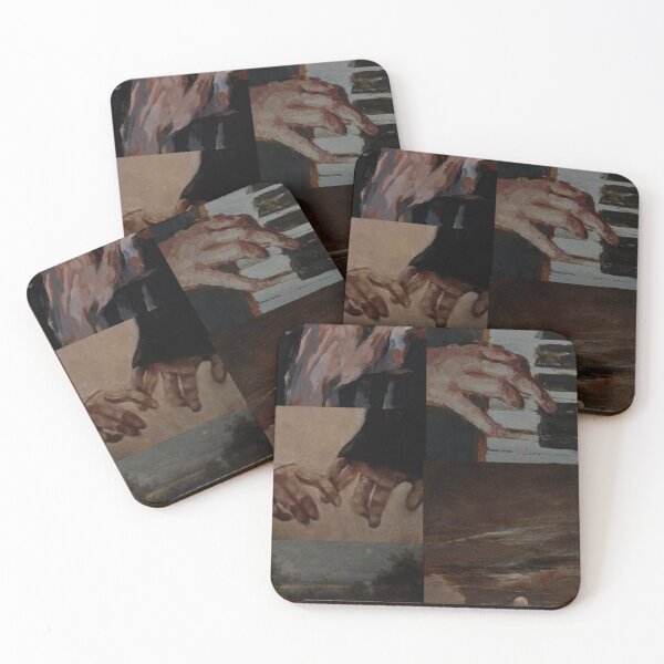 Item preview, Dark Romantic Aesthetic Collage | Classical Mood Art | Hands, Moon & Swan designed and sold by Grind107.