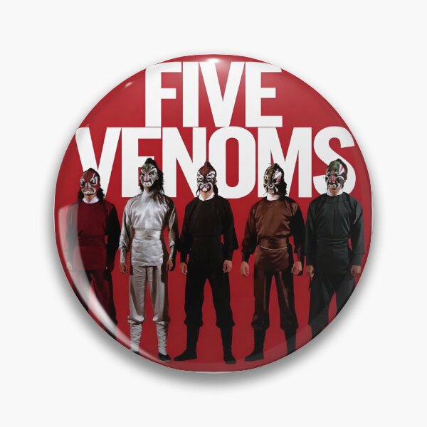 Item preview, Five Venoms designed and sold by MovieMayhem.
