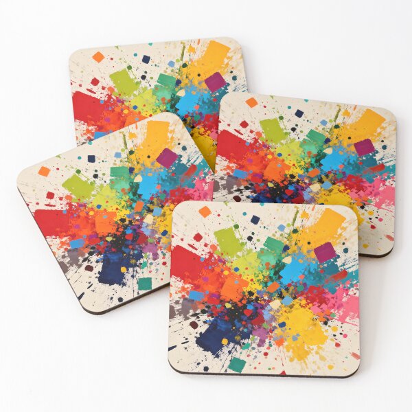 Item preview, A Vibrant Abstract Paint. designed and sold by Boundless PixelForge.