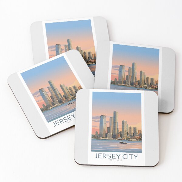 Item preview, Jersey City New Jersey - Travel Art designed and sold by Marciolini.