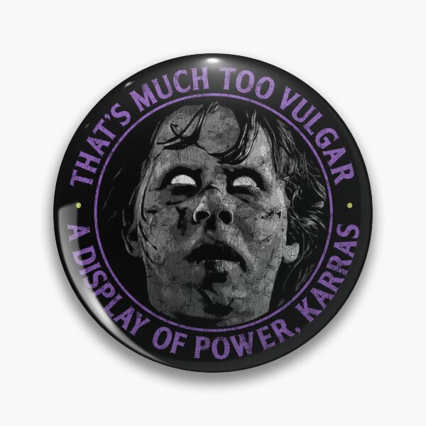 Item preview, The Exorcist Vulgar A Display Of Power 1973 Distressed designed and sold by Power Up Prints.