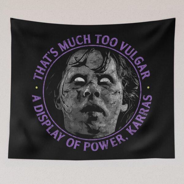 Item preview, The Exorcist Vulgar A Display Of Power 1973 Distressed designed and sold by Power Up Prints.
