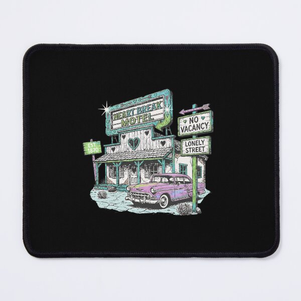 Item preview, Heart break motel - Retro valentine's day designed and sold by sapnaela.