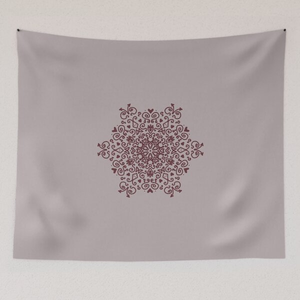 Item preview, Pink floral traditional motif  designed and sold by Whimsical-fairy.