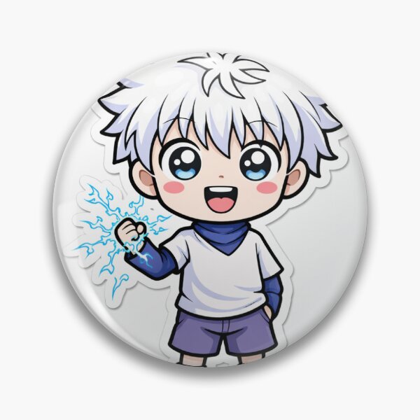 Item preview, Cute Chibi Killua Zoldyck Sticker | Hunter x Hunter Kawaii Anime Design designed and sold by Someone3g.