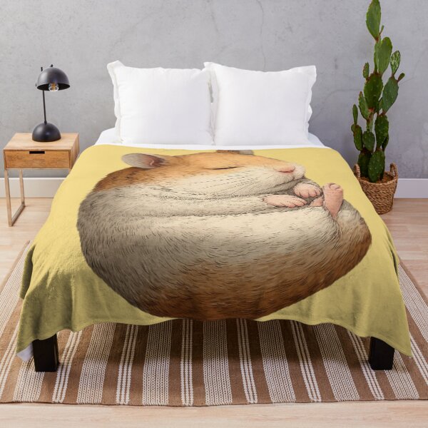 Item preview, Sleeping Hamster – Cute animal motif in a cozy spherical shape designed and sold by Meiersbeste.