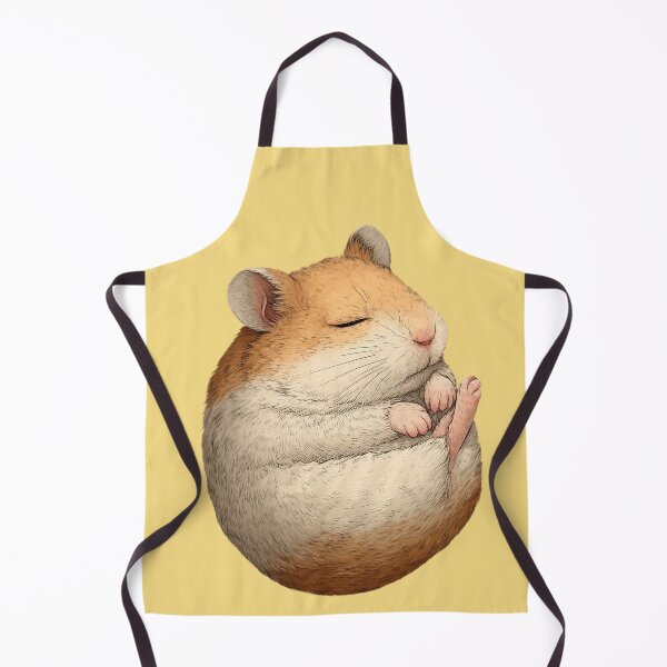 Item preview, Sleeping Hamster – Cute animal motif in a cozy spherical shape designed and sold by Meiersbeste.
