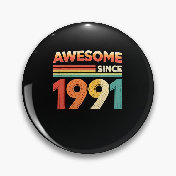 Item preview, Awesome Since 1991 Birthday Gift designed and sold by SofenArt.