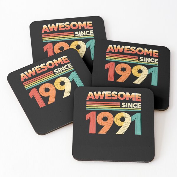Item preview, Awesome Since 1991 Birthday Gift designed and sold by SofenArt.